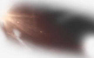 黄色阳光灯光效果元素免抠