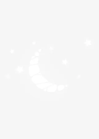 明亮的星星与月亮免抠