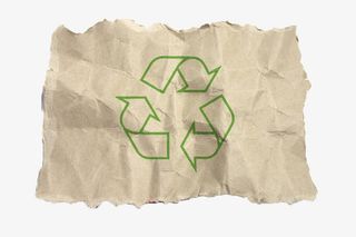 牛皮纸碎片免抠