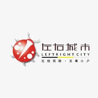 左右城市建筑logo免抠