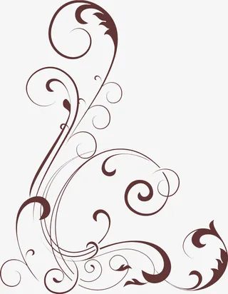 线条花纹图形免抠