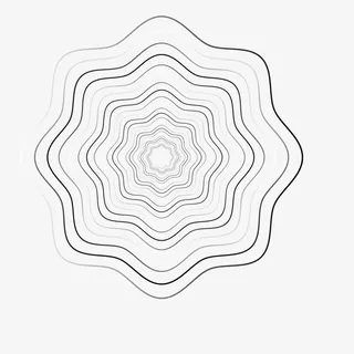 渐变几何线条纹理免抠