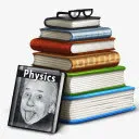 书一摞书爱因斯坦免抠