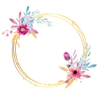 主题框,水墨边框,圆圈,几何高清