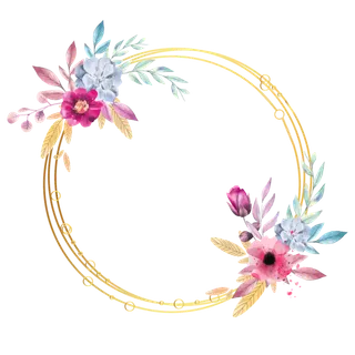 主题框,水墨边框,圆圈,几何高清