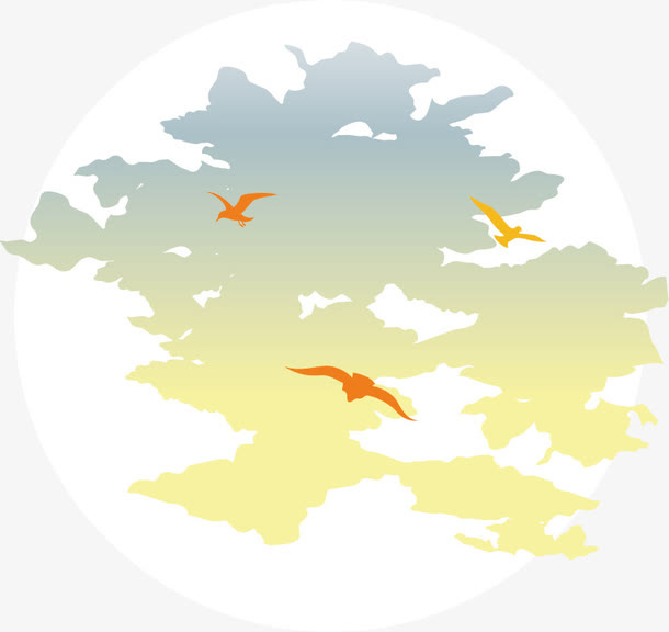 矢量天空免抠