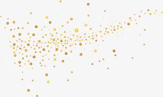 金色波点新店开业促销免抠