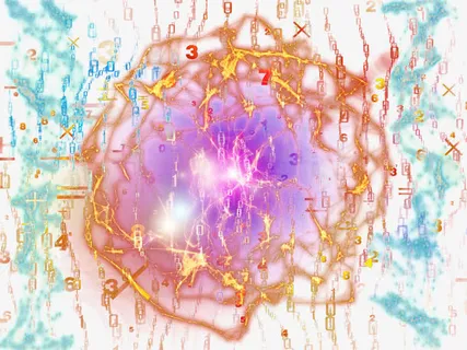 立体光脑数据免抠