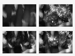 黑白塑料纹理PNG免抠