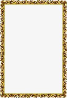 金色大气奢华边框免抠
