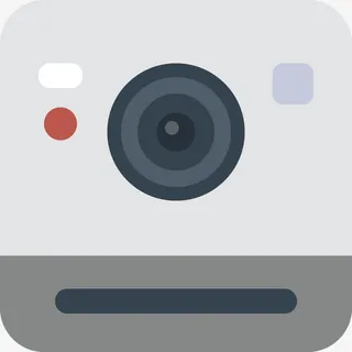 矢量简约相机图标免抠