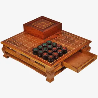 中国象棋棋盒和棋盘免抠