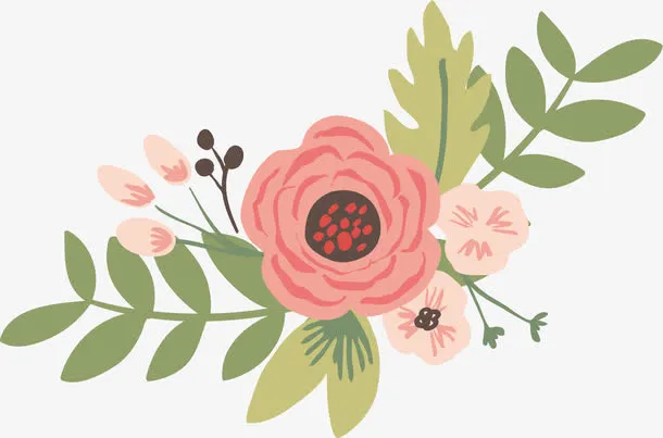 花开花蕊免抠