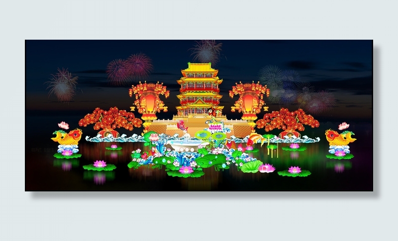 传统春节元素PSD图片高清