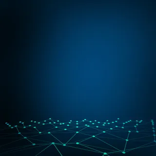 蓝色科技感地面线条高清