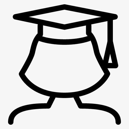 学生女图标免抠