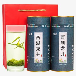 龙井茶叶礼盒免抠