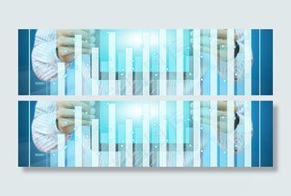 科技背景banner高清