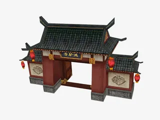 中国古建筑免抠