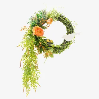 门饰花环免抠