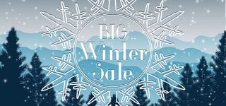 卡通冬天折扣背景高清