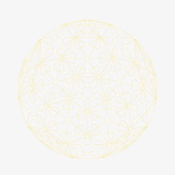 矢量网络节点免抠装饰效果特效元素