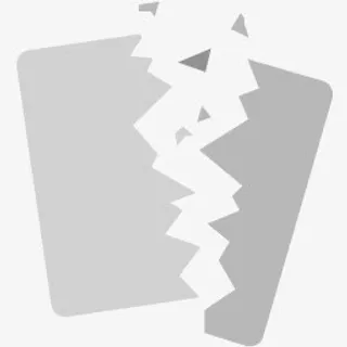 灰色撕裂破碎图片免抠