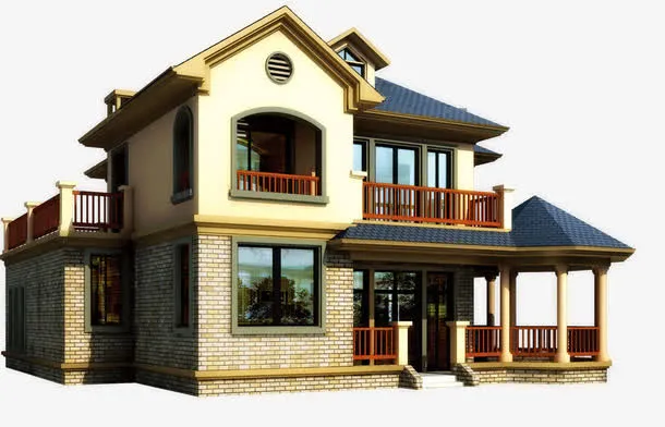 居家小别墅免抠