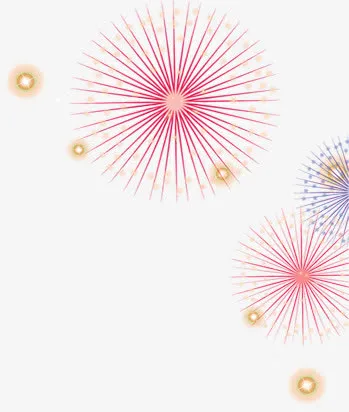 烟花新年喜庆背景