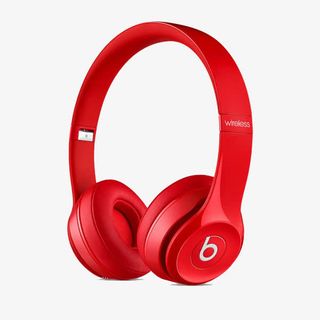 高清红色时尚耳机免抠