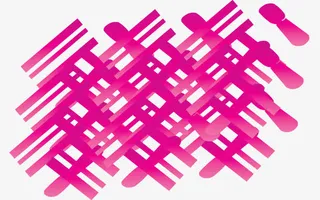 矢量编制针法针织条纹免抠