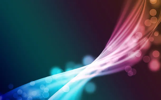 唯美丝带飘带光效免抠