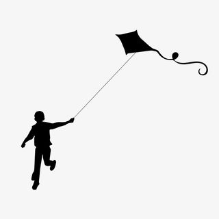 矢量放风筝免抠