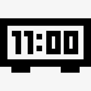 数字时钟图标免抠