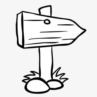 手绘简约黑色木牌免抠 手绘简约黑色木牌免抠