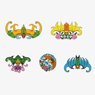 矢量福到了合集免抠