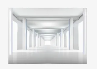 楼道效果展示免抠