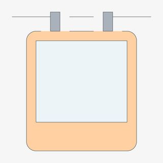 手绘可爱便利贴免抠标签元素