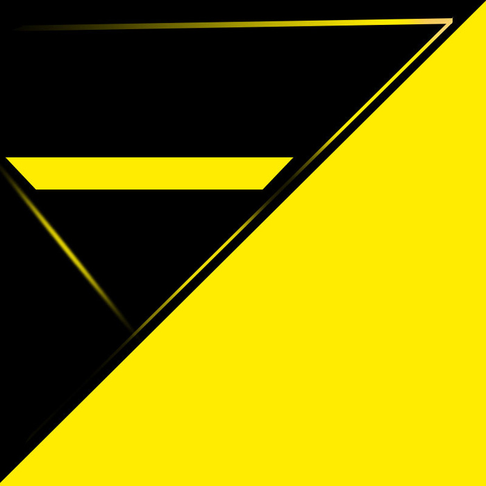 黑黄几何图形主图背景素材高清