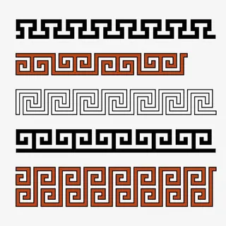 矢量中国风边框免抠