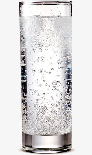 玻璃杯汽水雪碧免抠