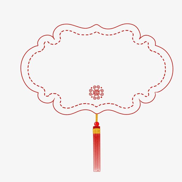 喜庆的边框素材免抠