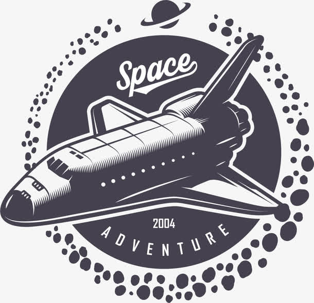 宇宙飞船矢量图免抠