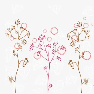 矢量图案素材底部花纹底纹免抠