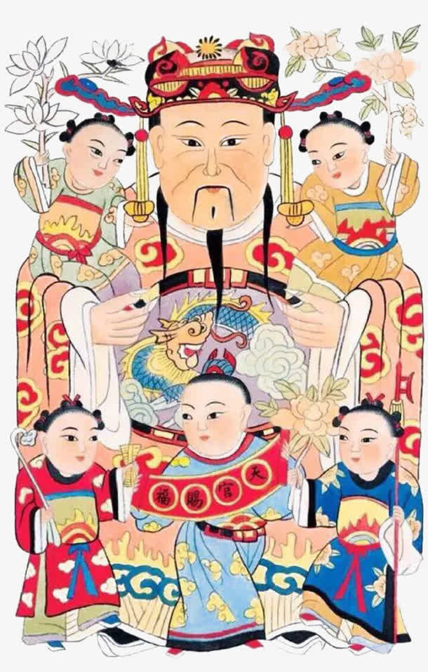 年画免抠