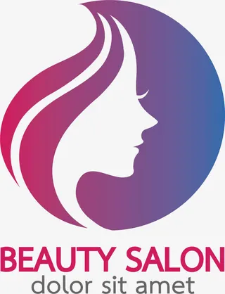 设计美容logo设计免抠