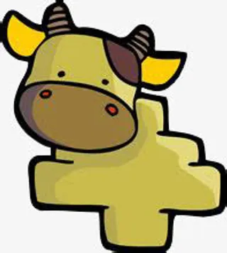 卡通可爱牛免抠