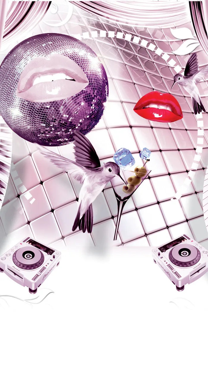 炫彩图形H5背景高清