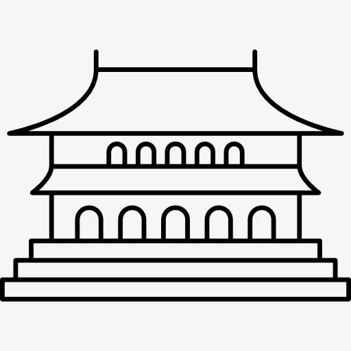 太和殿在北京图标免抠图标元素