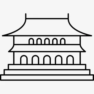 太和殿在北京图标免抠图标元素